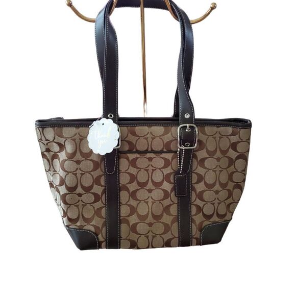 Authentic Coach logo bag - Picture 1 of 3